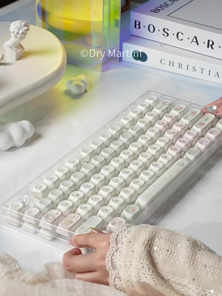 Trang trại bí ngô Keycap Cherry / MOA Profile 140 phím PBT Thuốc nhuộm năm mặt Thăng hoa Aula F75 F99 RK100 Phim hoạt hình dễ thương Keycaps Cơ vịt Con Nấm In hoa Keycap | BigBuy360 - bigbuy360.vn