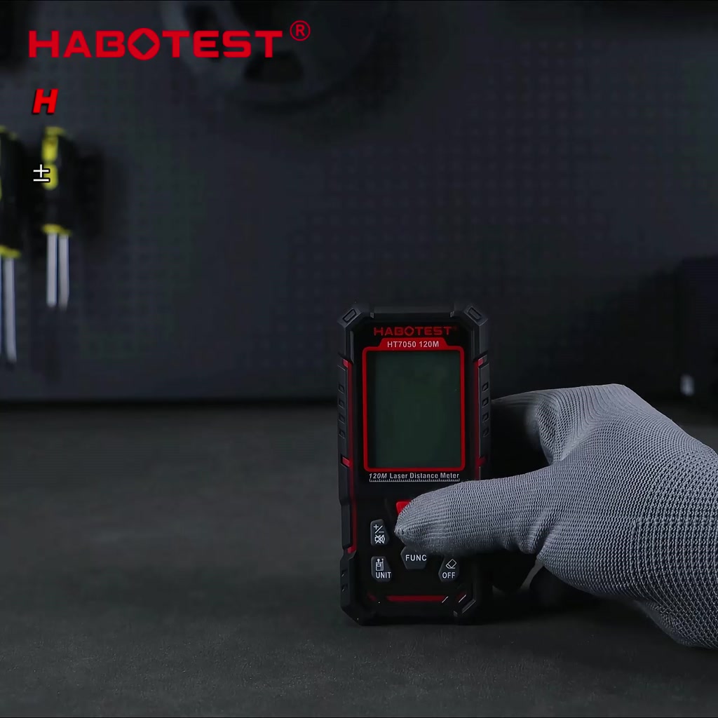 Máy đo khoảng cách laser HABOTEST HT7050 50M / 80 / 120M Dụng cụ đo laser ngoài trời trong nhà Máy đo khoảng cách laser cầm tay có thể sạc lại có độ chính xác cao | BigBuy360 - bigbuy360.vn
