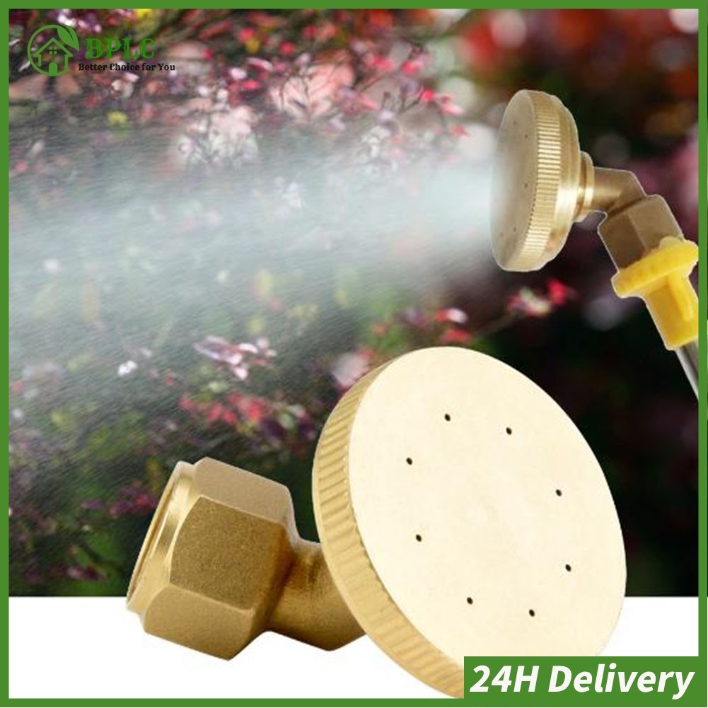 【BPLC】Vòi phun đồng thau 8 lỗ cho M14 Atomizing Spray Fitting Ống có thể điều chỉnh