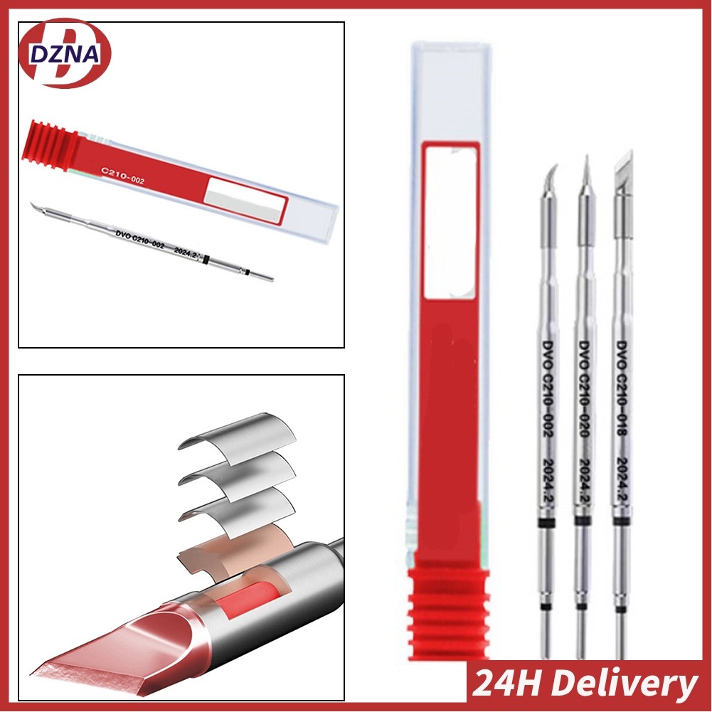 【DZNA】Đầu mỏ hàn C210 dành cho trạm hàn JBC SmartConstant Temperature T210