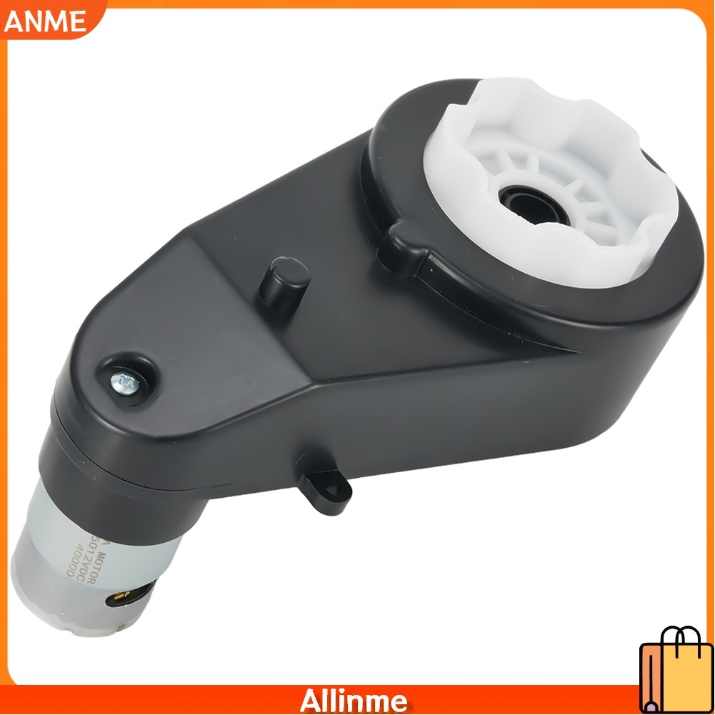 【ANME】High Speed 12V550 40000RPM Motor Gearbox for Kids Ride on Cars Easy Installation