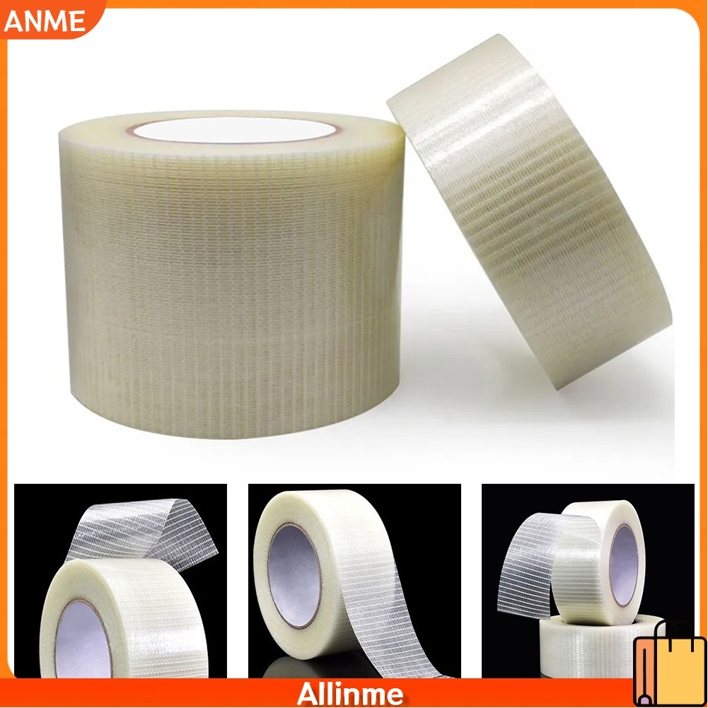 【ANME】20M Grid Fiberglass Tape Moisture Resistant Strong Adhesion for Fixing