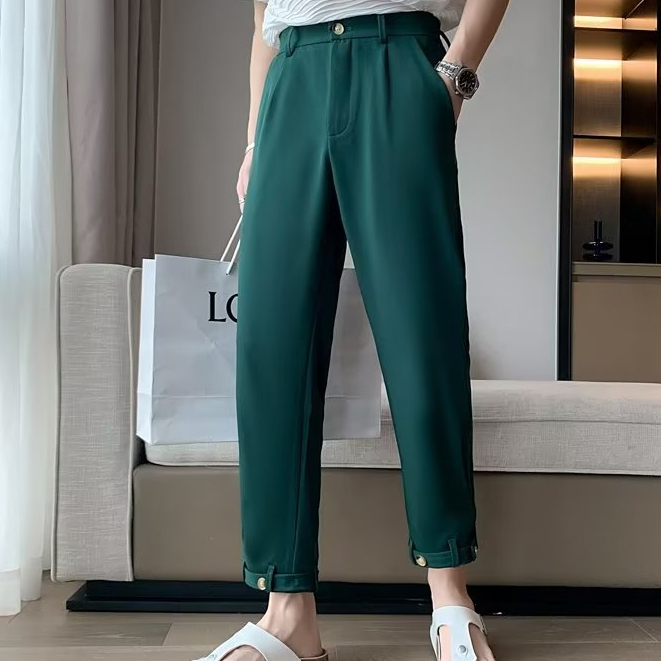 Quần Tây Nam Thời Trang Hàn Quốc Màu Sắc Thanh Lịch
