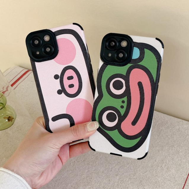 Ốp Điện Thoại Mềm In Hình Chú Heo / Ếch Dễ Thương Cho iPhone 7 8 14 + Plus SE 2020 X XS XR 11 12 13 14 Pro Max shin case