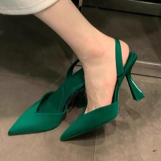 Giày Cao Gót Mũi Nhọn Thời Trang Dành Cho Nữ / Size 35-39