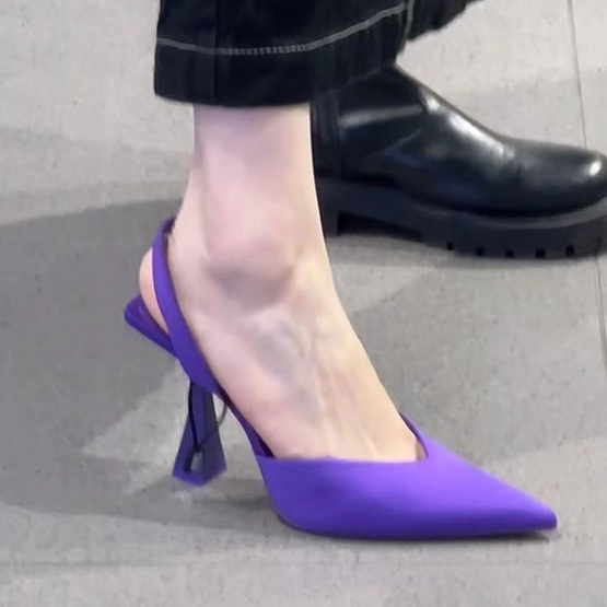 Giày Cao Gót Mũi Nhọn Thời Trang Dành Cho Nữ / Size 35-39