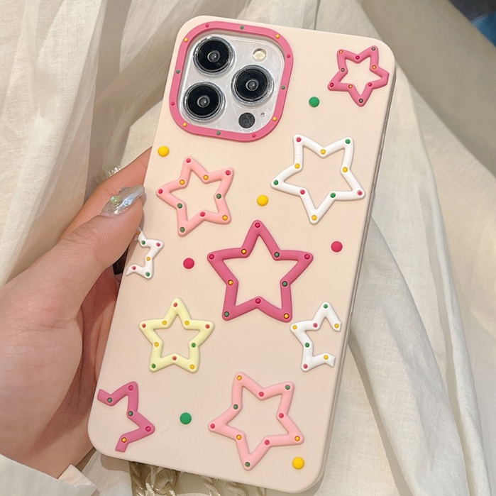 Ốp Điện Thoại Silicon In Hình Sao Biển Cho iPhone XS Max 11 12 13ProMax 14Promax