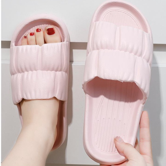 Dép Đi Trong Nhà Tắm Bằng EVA Xếp Ly Chống Mùi Chống Trượt Không Gây Tiếng Ồn Dành Cho Cặp Đôi Nam Nữ Mới