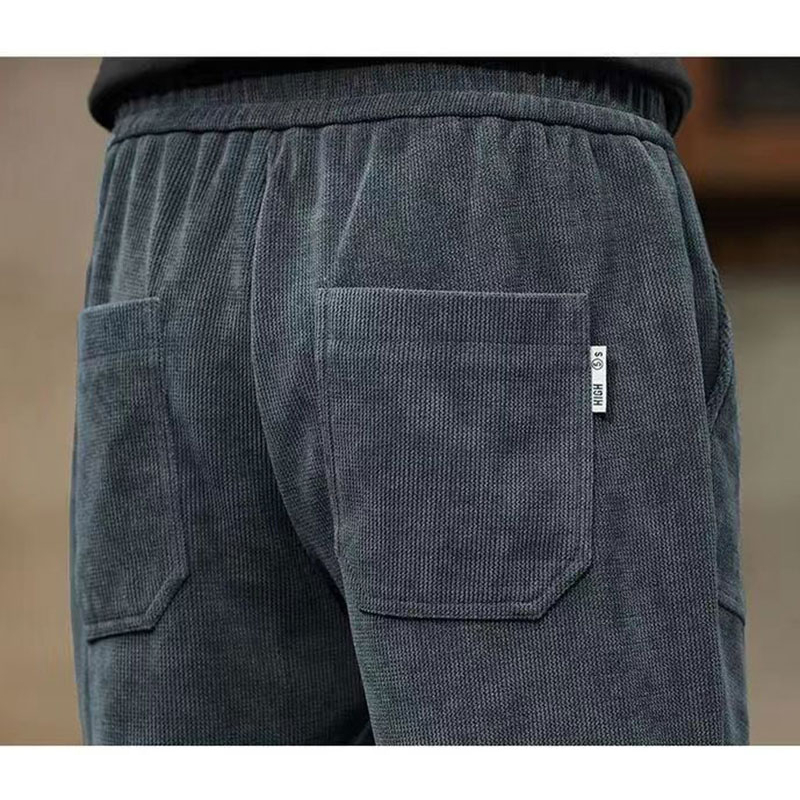 Quần Dài Thể Thao Màu Trơn Dây Rút Thời Trang Hàn Quốc Cho Nam