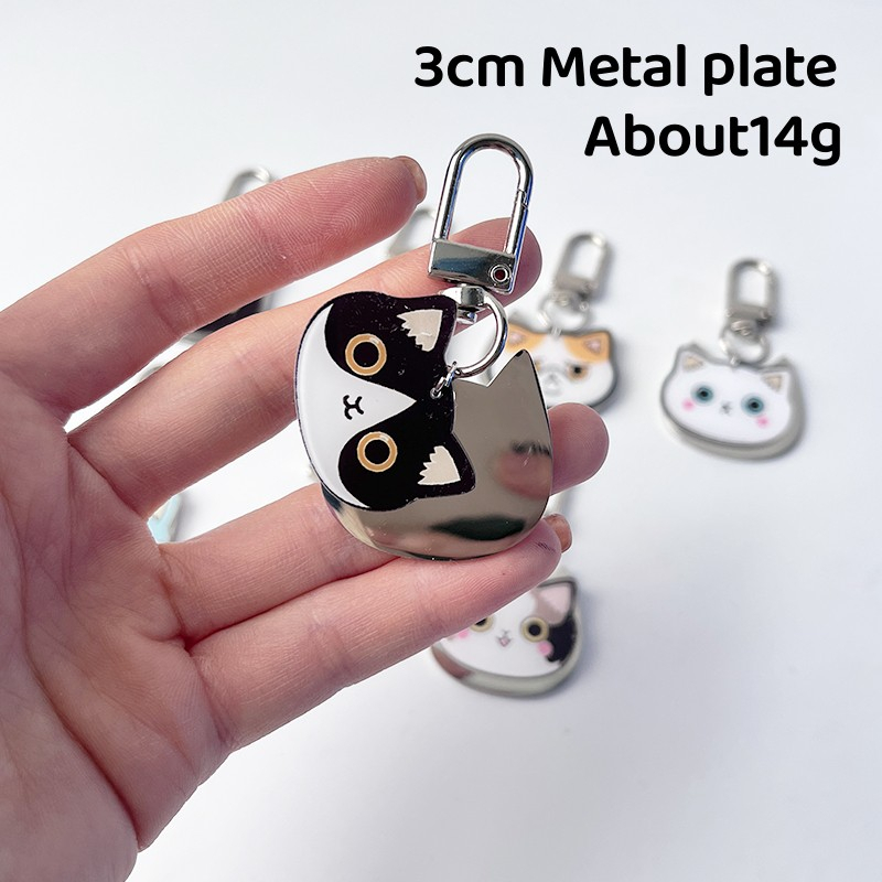 Thẻ Tên Đeo Cổ Cho Thú Cưng Hình Tròn 3cm 3cm Bằng Acrylic