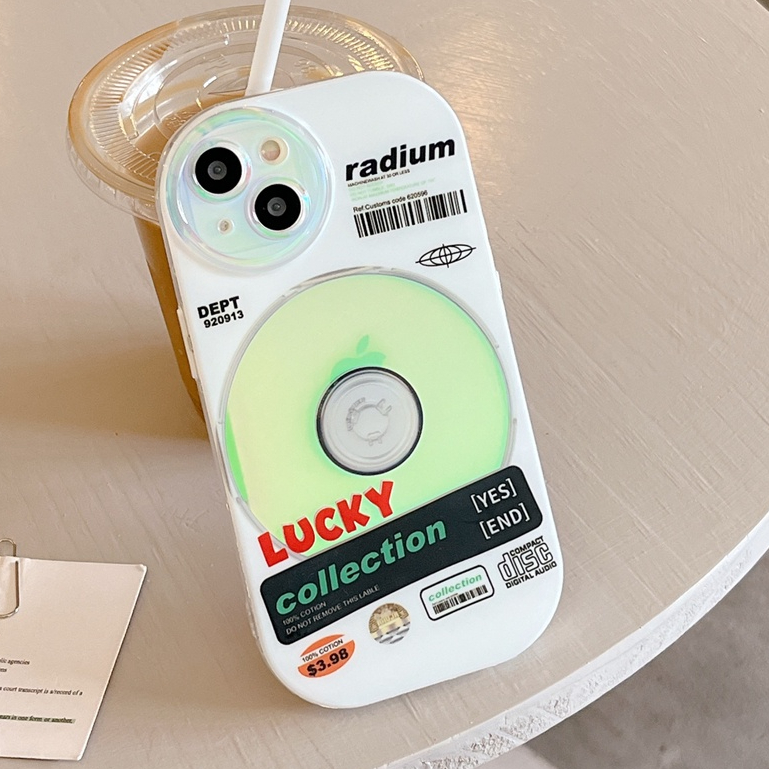 Đĩa CD Những Bài Hát Bằng Laser Hai Mặt Hàng Mới Về! Ốp Điện Thoại Bền Bỉ Bảo Vệ Cho iPhone 14 13 11 12 Pro Max