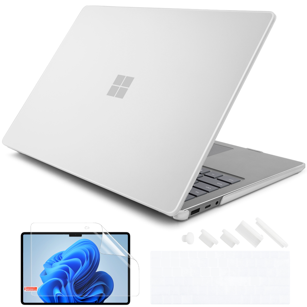 Ốp bảo vệ máy tính BATIANDA thích hợp cho Microsoft Surface Laptop 5 / 4 / 3 Laptop Go 2 / 1 2022 2021 2020 2019 13.5 "