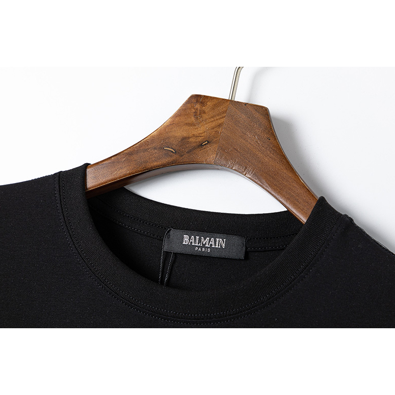 Áo Thun Tay Ngắn Cổ Tròn Chất Liệu cotton In Họa Tiết Balmai Thời Trang Cho Nam Và Nữ