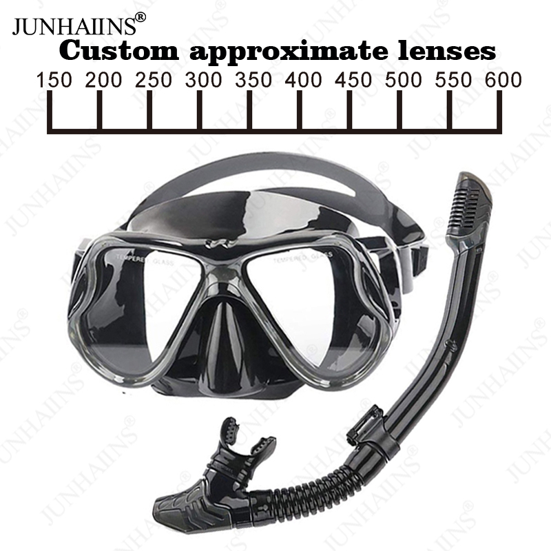 Bộ Mặt Nạ Lặn 150-600 Độ Chống Sương Mù Cao Cấp