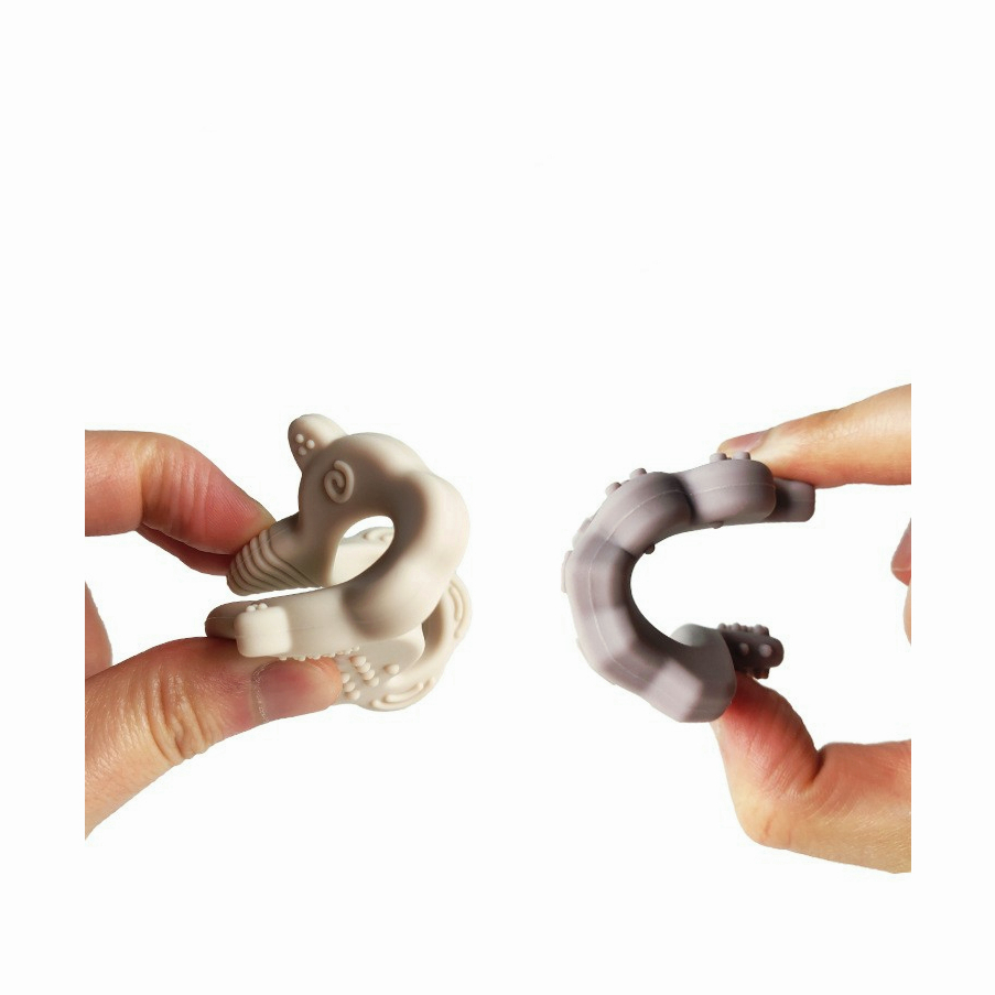 Đồ Chơi Gặm Nướu Bằng Silicon Hình Chú Cừu Hoạt Hình Cho Bé Sơ Sinh