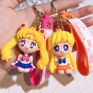 Sailor Moon Móc Khóa Hình Thủy Thủ Mặt Trăng Xinh Xắn