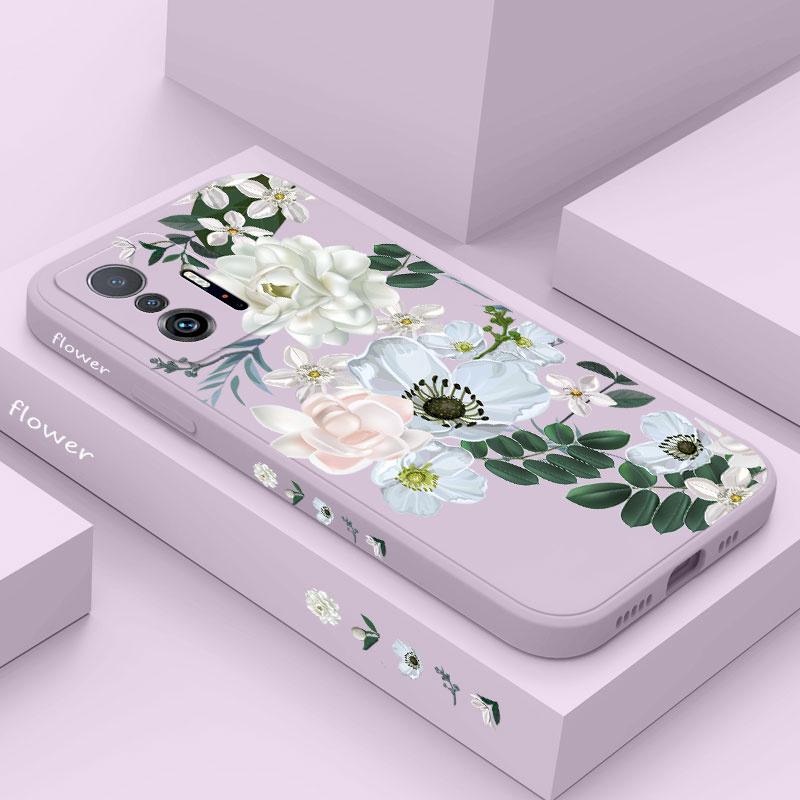 Ốp Điện Thoại Hình Hoa Lily Lãng Mạn Cho xiaomi mi 13t 12t 11t 10t pro lite mi 9t pro
