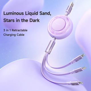 Dây Cáp Sạc Mcdodo 3 Trong 1 USB Sang Type C iP Micro USB 3.5A CA-357