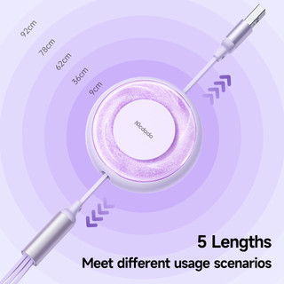 Dây Cáp Sạc Mcdodo 3 Trong 1 USB Sang Type C iP Micro USB 3.5A CA-357