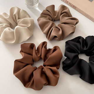 Dây buộc tóc vải satin thắt nơ cỡ lớn phong cách hàn quốc cho nữ