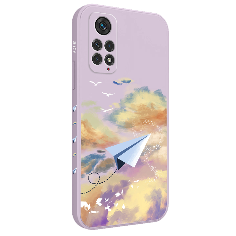Ốp Điện Thoại Hình Máy Bay Giấy Cho Xiaomi Redmi Note 12S 12 Pro PLus 4G 5G Pro