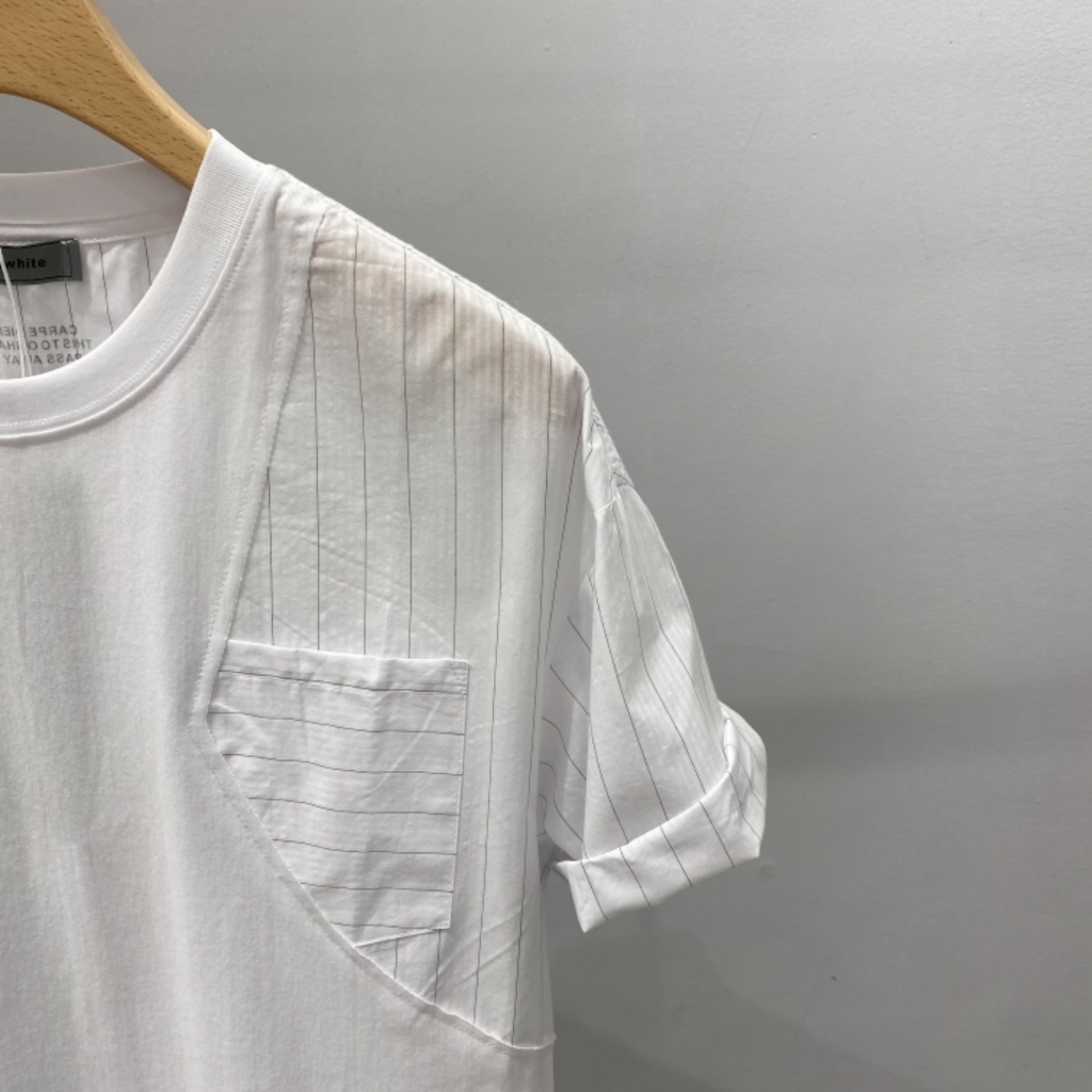 Áo Thun Tay Ngắn Cổ Tròn Kẻ Sọc Size M-3xl Thời Trang Mùa Hè Cho Nam