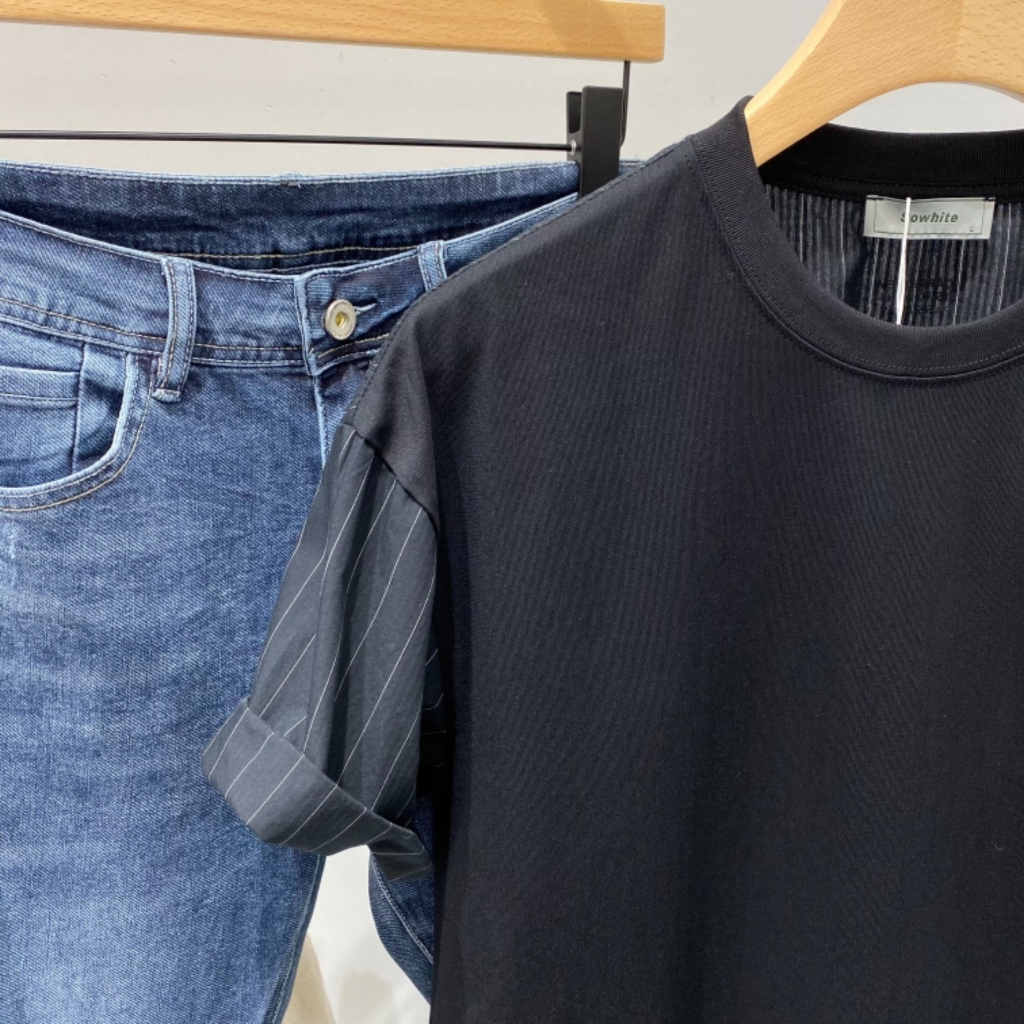 Áo Thun Tay Ngắn Cổ Tròn Kẻ Sọc Size M-3xl Thời Trang Mùa Hè Cho Nam