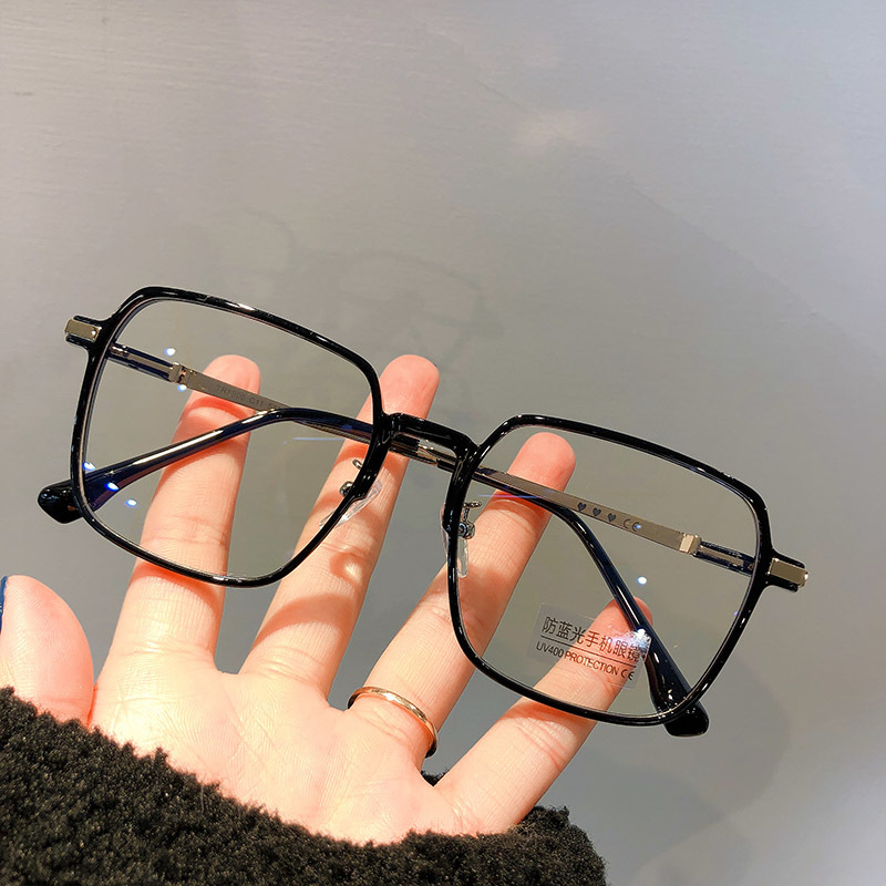 Mắt Kính Gọng Siêu Nhẹ Chống Ánh Sáng Xanh Thời Trang Hàn Quốc Cho Nam Nữ