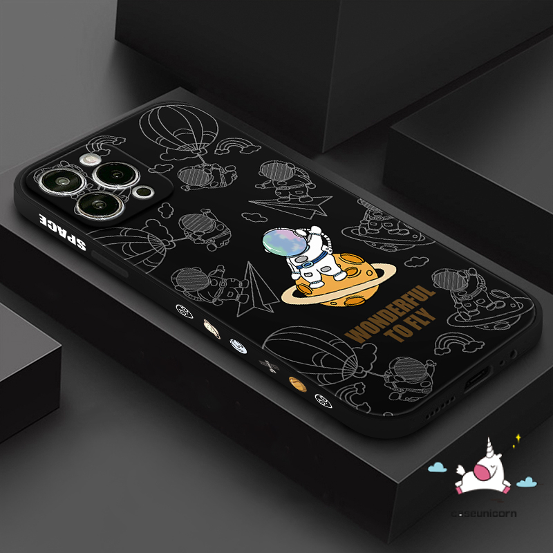 NASA Ốp Điện Thoại Mềm In Hình Phi Hành Gia Cho Samsung A54 / 34 / 04 / 04E / 12 / 14 / 50 / 13 / 32 / 50S / 53 / 10S / 03S / 23 / 52S / 52 / 51 / 33 / 7