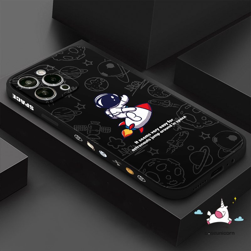 NASA Ốp Điện Thoại Mềm In Hình Phi Hành Gia Cho Samsung A54 / 34 / 04 / 04E / 12 / 14 / 50 / 13 / 32 / 50S / 53 / 10S / 03S / 23 / 52S / 52 / 51 / 33 / 7