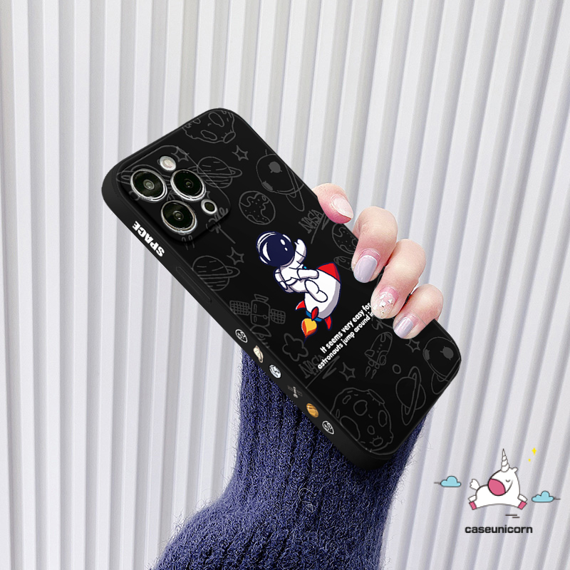 NASA Ốp Điện Thoại Mềm In Hình Phi Hành Gia Cho Samsung A54 / 34 / 04 / 04E / 12 / 14 / 50 / 13 / 32 / 50S / 53 / 10S / 03S / 23 / 52S / 52 / 51 / 33 / 7