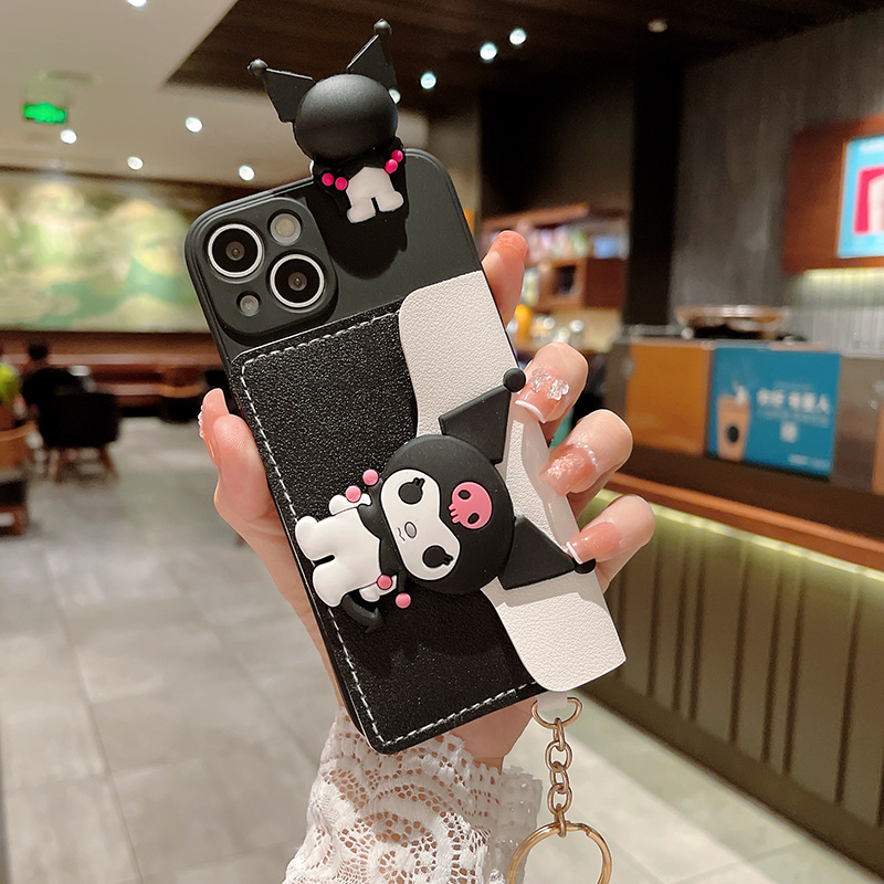 Ốp Điện Thoại Hình Kuromi Cho OPPO Reno 10 Pro 6Z 5 F 6 Lite 2F 8T A3S F5 F7 A54 A74 5G A16 A17 A53 A78 A92 A76 A96