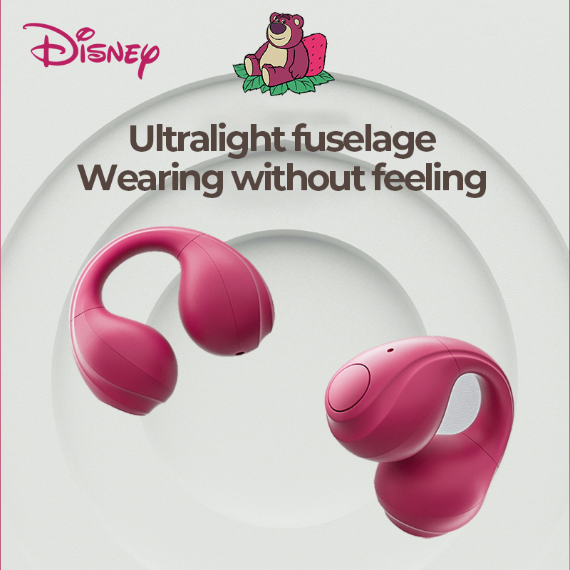 Tai nghe nhét tai không dây DISNEY KD29 bluetooth có móc kẹp phong cách thể thao