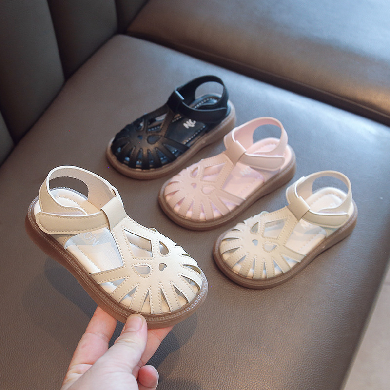 Giày Sandal Cột Dây Đế Mềm Chống Trượt Thoải Mái Thời Trang Hàn Quốc Đơn Giản Dễ Thương Dành Cho Bé Gái Trang Phục Phù Hợp Với Tất Cả Các Loại Quần Áo Trẻ Em Phù Hợp Với Mọi Loại Phù Hợp Với Trẻ Em Giày Sandal Đế Bệt Nhiều Kích Cỡ Thời Trang Nữ Đơn Giản 2
