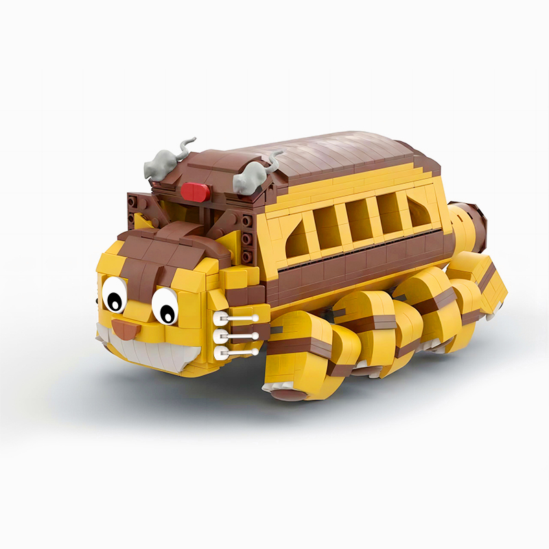 Bộ 777 Khối Đồ Chơi Lắp Ráp Mô Hình Totoro CatBus Cho Bé Trai Và Bé Gái MOC