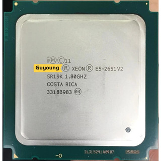Bộ xử lý xeon e5-2651 v2 e5 2651 v2 cpu e5 2651v2 1.80ghz lga 2011 sr19k twelve cores để bàn