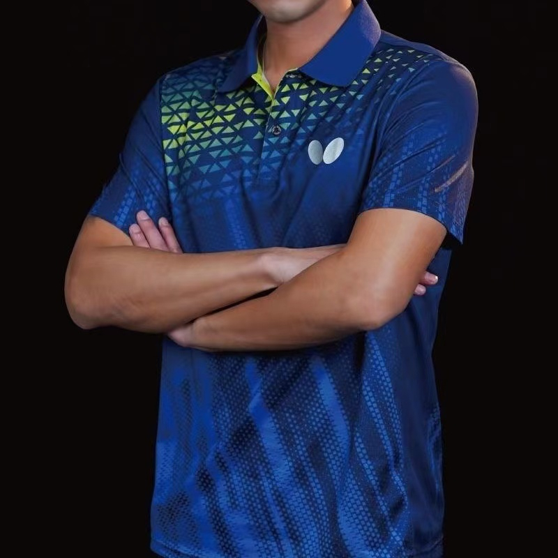 Bộ Đồ Thể Thao Đánh Bóng Bàn Ngắn Tay Thời Trang Cho Nam Và Nữ