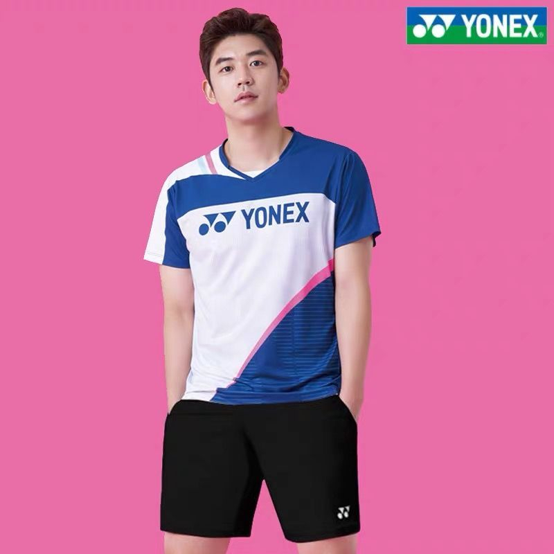Áo Thun Thể Thao Yonex Tay Ngắn Nhanh Khô Cho Nam Và Nữ