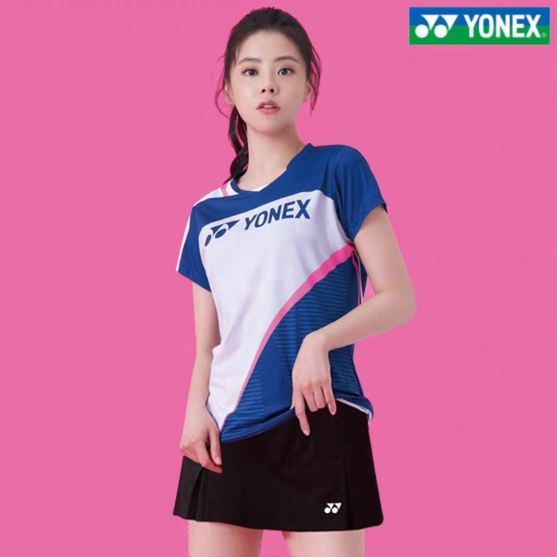 Áo Thun Thể Thao Yonex Tay Ngắn Nhanh Khô Cho Nam Và Nữ