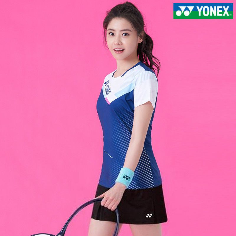 Áo Thun Thể Thao Yonex Tay Ngắn Nhanh Khô Cho Nam Và Nữ