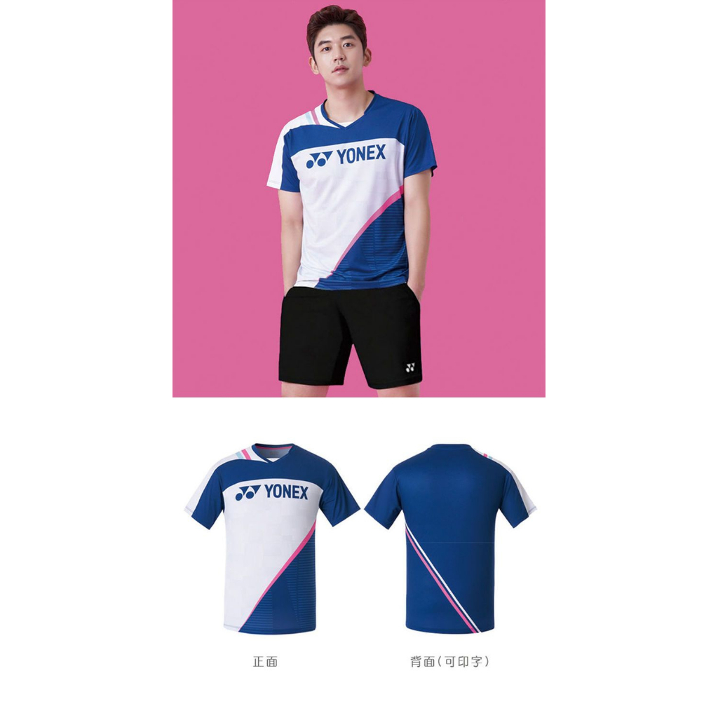 Áo Thun Thể Thao Yonex Tay Ngắn Nhanh Khô Cho Nam Và Nữ