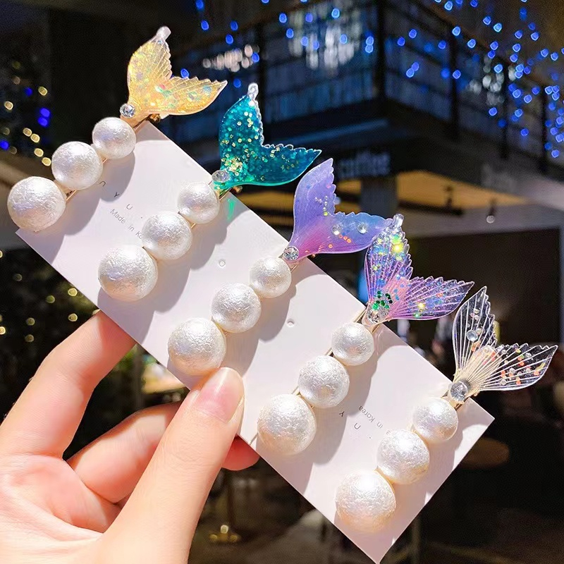 Kẹp Tóc Ngọc Trai Thời Trang Dành Cho Nữ AB383