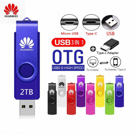 Ổ Đĩa Flash USB Huawei 2.0 2TB OTG 2 Trong 1 Tốc Độ Cao 2TB