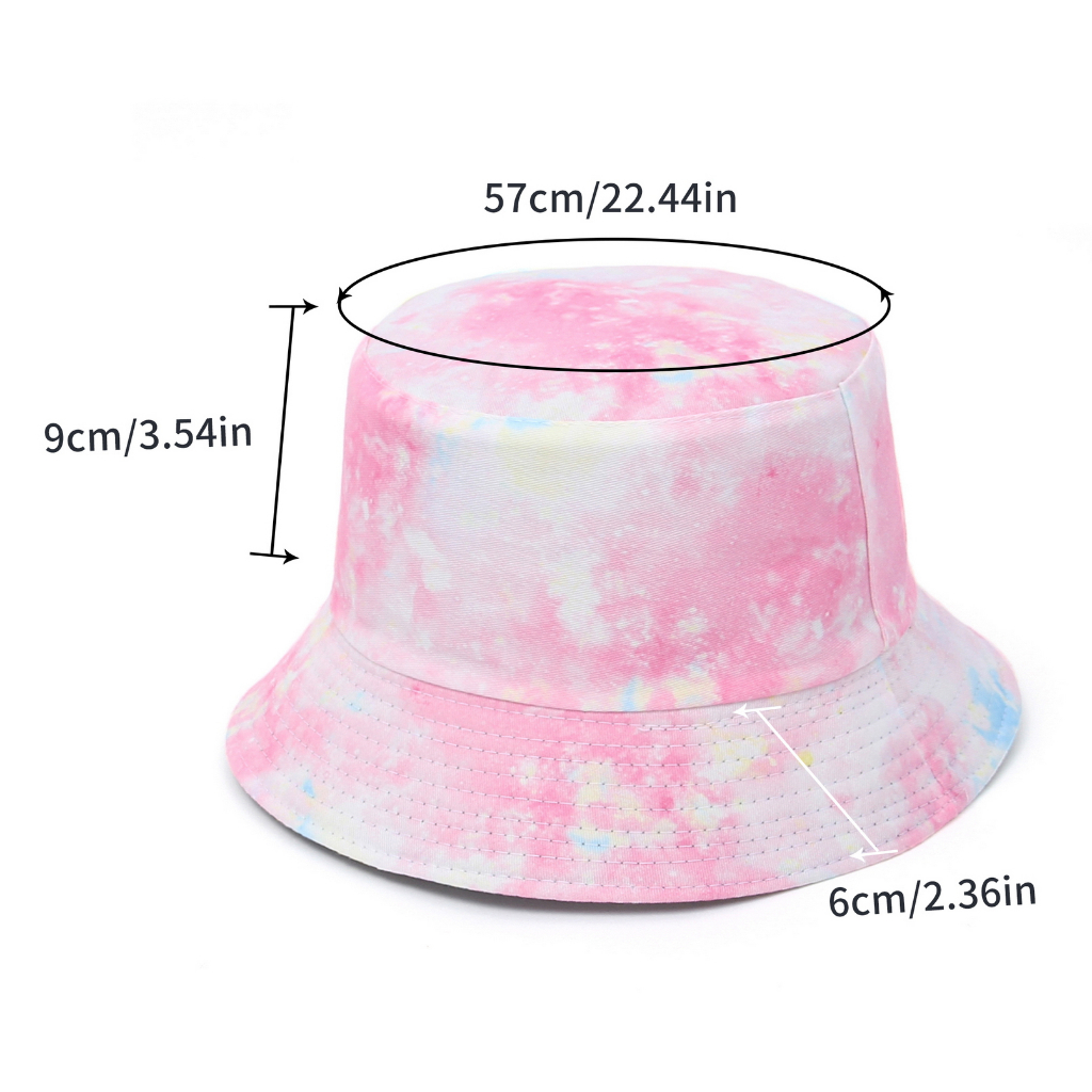 Nón Bucket bằng cotton tiện dụng cho nam và nữ Mũ Bucket vành cụp