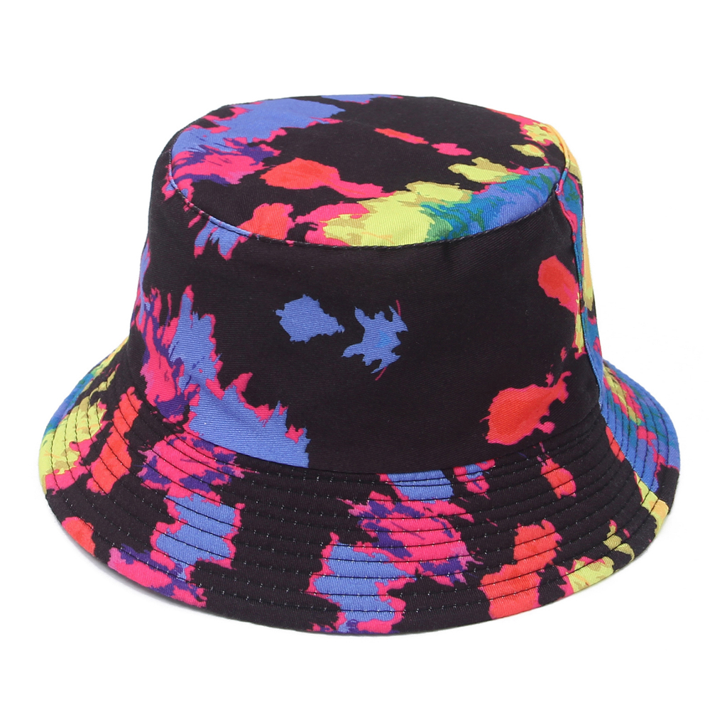 Nón Bucket bằng cotton tiện dụng cho nam và nữ Mũ Bucket vành cụp
