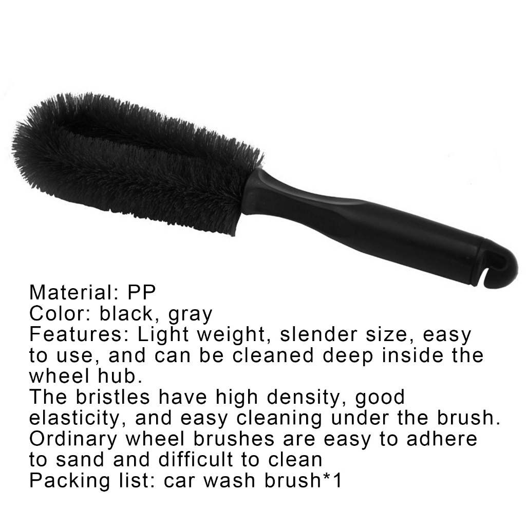 Bàn Chải Vệ Sinh Bánh Xe Hơi Bằng PP Tiện Dụng