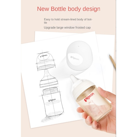 Bình Sữa Pigeon Chịu Nhiệt Cao 80 / 160 / 240 / 330ml