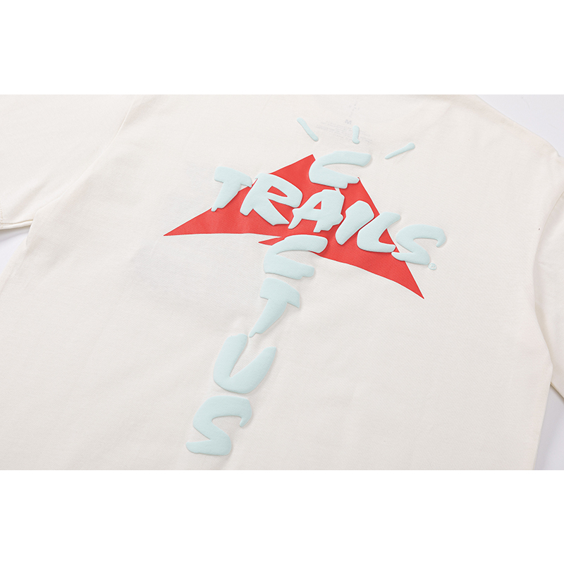 Áo Thun Ngắn Tay plus size In Hình Xương Rồng Travis Scott Jack Trails Assn