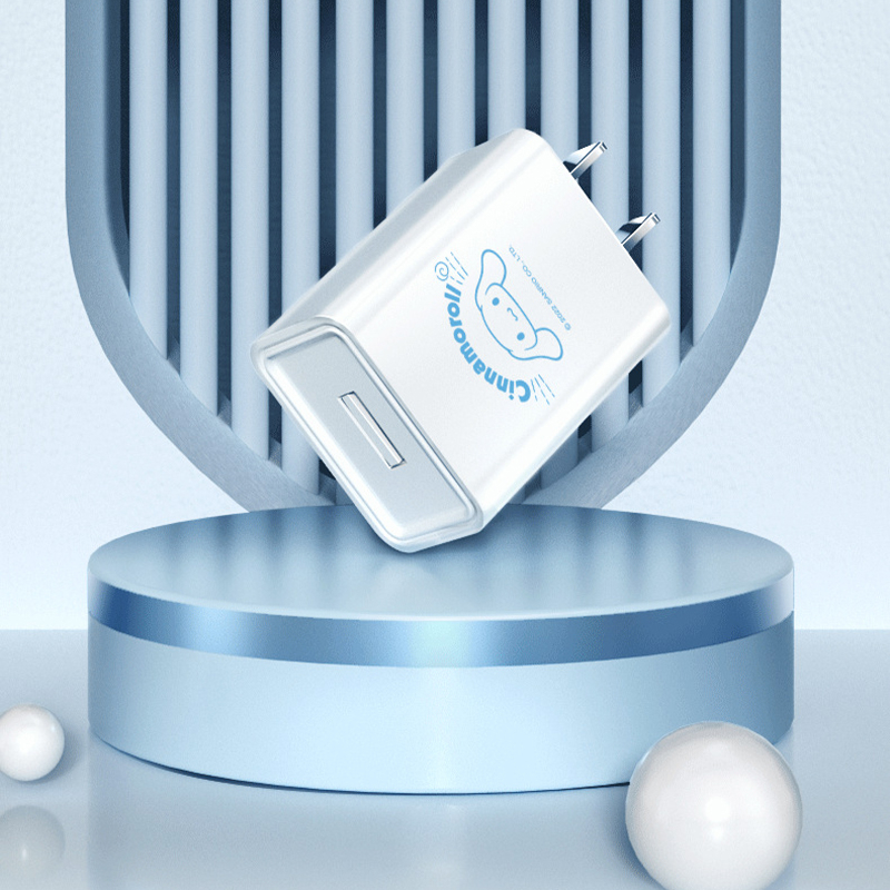 Dây Cáp Sạc Nhanh 2A Sanrio Kuromi Cinnamoroll My Melody Hello Kitty Type-c Dài 1m Màu Hồng Dễ Thương