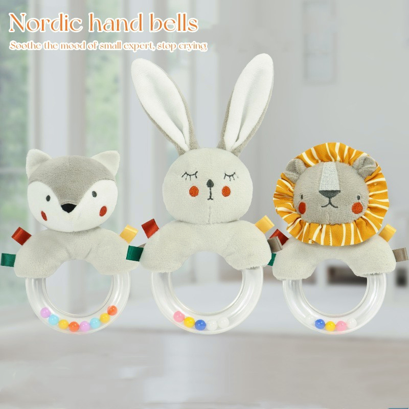 Vòng đeo tay MAMIMAMIHOME thiết kế động vật hoạt hình xinh xắn đáng yêu dành cho trẻ em 0-3 tuổi
